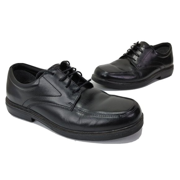 Nunn Bush Black Leather Slip Resistant  Shoes Men\'s Size 9 M main image 11